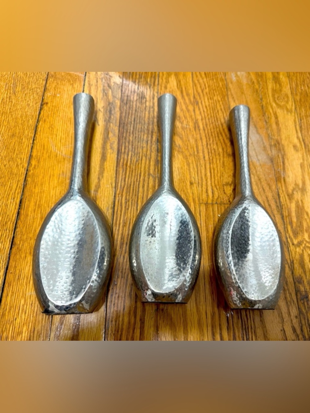 Silver Finish Vases